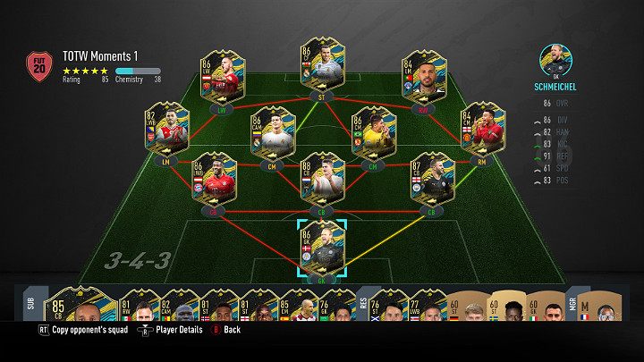 LP - Historie Drużyny Tygodnia 1 (TOTW Moments) w FIFA 20 Ultimate Team - FIFA 20 - poradnik do gry