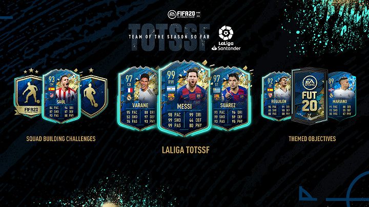 W specjalnej drużynie La Liga TOTSSF znalazły się takie znane nazwiska jak Lionel Messi, Antoine Griezmann, Frenkie de Jong czy Sergio Ramos - FIFA 20: Drużyna Dotychczasowego Sezonu La Liga (La Liga TOTSSF) - FIFA 20 - poradnik do gry