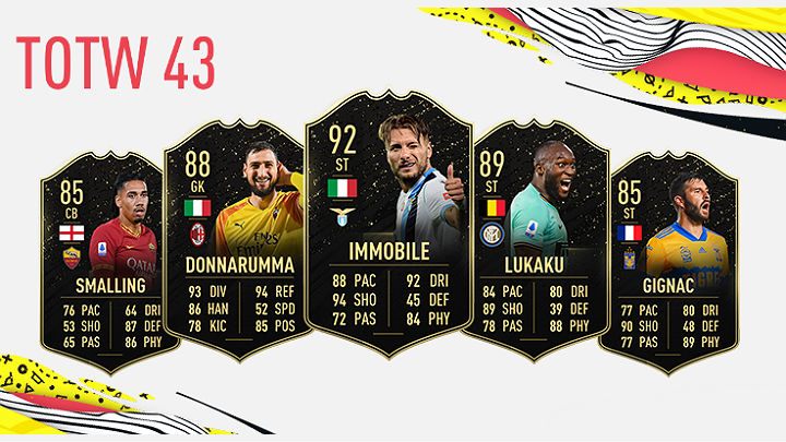 W TOTW 43 można znaleźć bardzo wiele znanych nazwisk jak np - FIFA 20: Drużyna Tygodnia 43 (TOTW 43) - FIFA 20 - poradnik do gry