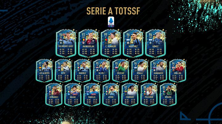 LP - FIFA 20: Drużyna Dotychczasowego Sezonu Serie A (Serie A TOTSSF) - FIFA 20 - poradnik do gry