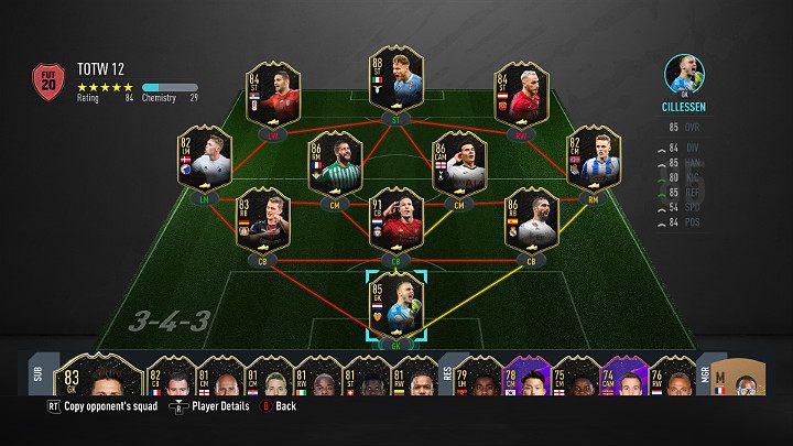 LP - Drużyna Tygodnia 12 (TOTW) - FIFA 20 Ultimate Team - FIFA 20 - poradnik do gry