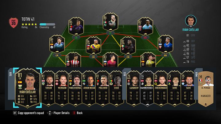 LP - FIFA 20: Drużyna Tygodnia 41 (TOTW 41) - FIFA 20 - poradnik do gry