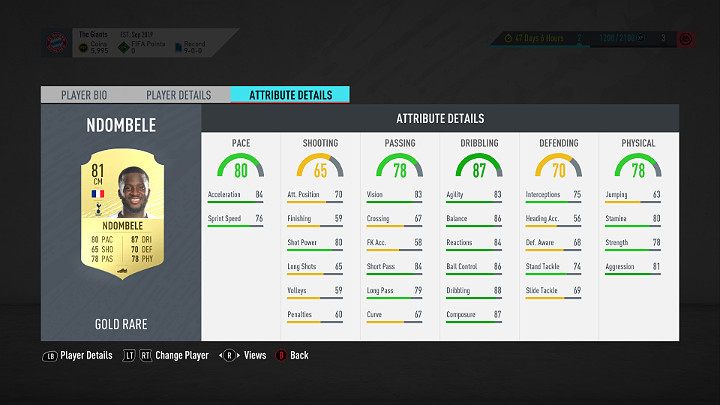 Środkowy pomocnik to kluczowy piłkarz w wielu formacjach dostępnych w grze FUT 20 dlatego warto wybierać graczy silnych i z defensywą ocenioną na co najmniej 60 punktów - Jakich piłkarzy szukać w FUT 20, FIFA 20 Ultimate Team? - FIFA 20 - poradnik do gry