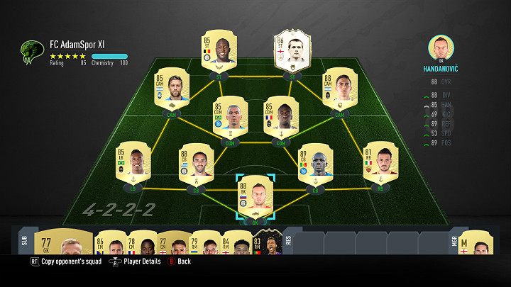 W trybie Bitwy Składów zadaniem Gracza jest rozgrywanie spotkań przeciwko komputerowemu przeciwnikowi, który prowadzi drużyny stworzone przez całą społeczność FIFA - Tryby gry w FUT 20, FIFA 20 Ultimate Team - FIFA 20 - poradnik do gry