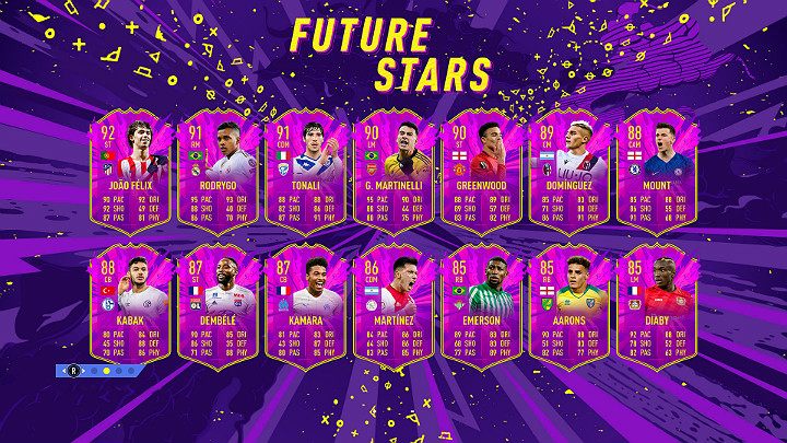 LP - Przyszłe Gwiazdy (Future Stars) - FIFA 20 Ultimate Team - FIFA 20 - poradnik do gry