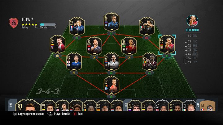 LP - Drużyna Tygodnia 7 (TOTW) - FIFA 20 Ultimate Team - FIFA 20 - poradnik do gry
