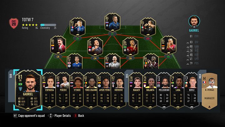 LP - Drużyna Tygodnia 7 (TOTW) - FIFA 20 Ultimate Team - FIFA 20 - poradnik do gry
