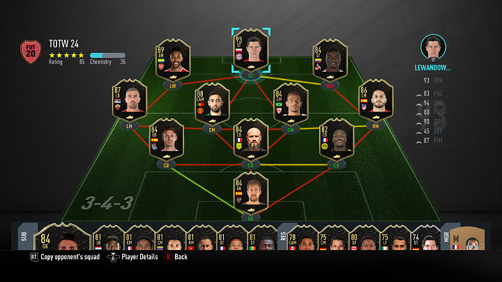 LP - Drużyna Tygodnia 24 (TOTW) - FIFA 20 Ultimate Team - FIFA 20 - poradnik do gry