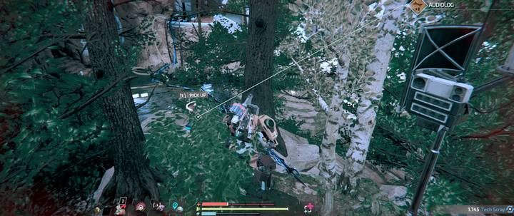 Na wzgórzu, za bazą Hawke, przy szlaku Cougar Trail - The Surge 2: Port Gideons Rock - nagrania, sekrety - The Surge 2 - poradnik do gry