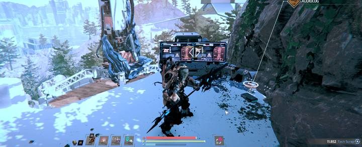 Przy przełączniku pierwszego odstraszacza na szlaku Cougar Trail - The Surge 2: Port Gideons Rock - nagrania, sekrety - The Surge 2 - poradnik do gry