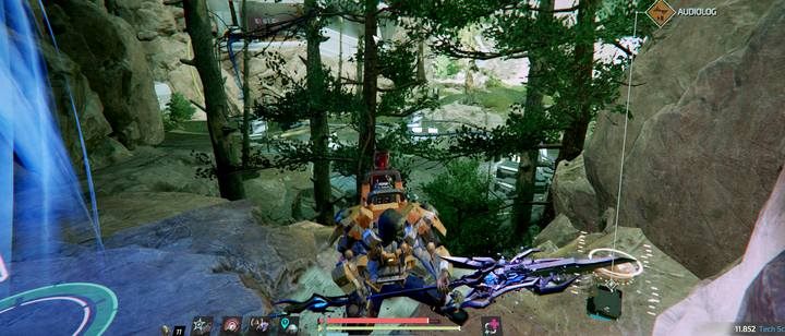 Za placem przy bazie, obok windy magnetycznej (przy szlaku Cougar Trail) - The Surge 2: Port Gideons Rock - nagrania, sekrety - The Surge 2 - poradnik do gry