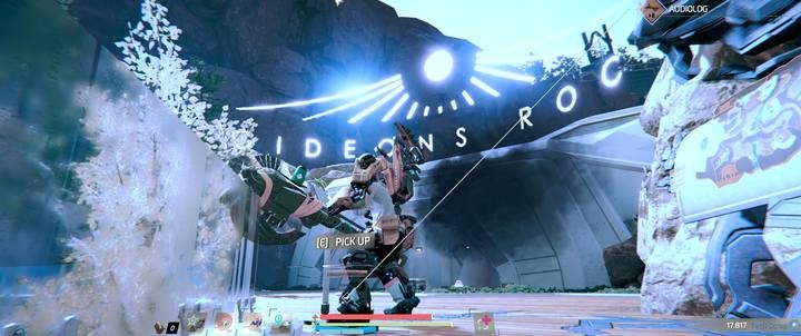 Przy punkcie widokowym na szlaku Mustang Hills (z napisem Gideons Rock - The Surge 2: Port Gideons Rock - nagrania, sekrety - The Surge 2 - poradnik do gry