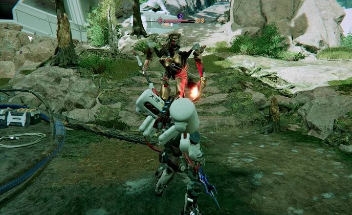 W zbroję ta wyposażone są wysokie roboty, w złotym pancerzu - The Surge 2: Okazja na wagę złota - solucja, opis przejścia - The Surge 2 - poradnik do gry