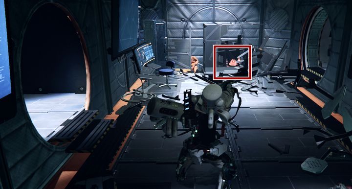 Wewnątrz niego znajdziesz skrzynię, po której rozbiciu odnajdziesz RadiCure-40 Medication - The Surge 2: A.I.D Command, Zagubione dziecko - solucja, opis przejścia - The Surge 2 - poradnik do gry