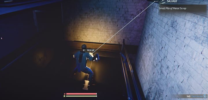 Zebrane bloki złomu w formie żółtych brył w świecie, możesz tu zdemontować na określone ilości złomu (przy śmierci bryły nie są tracone jeśli nie były rozbite). - The Surge 2: Pancerz wspomagany i MedBay - The Surge 2 - poradnik do gry