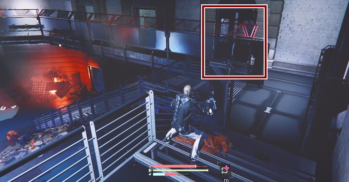 Nim przejdziesz do kolejnych obszarów, warto wrócić się na chwilę (od teraz możesz otwierać zablokowane drzwi używając siły) - The Surge 2: Ucieczka z więzienia - solucja, opis przejścia - The Surge 2 - poradnik do gry