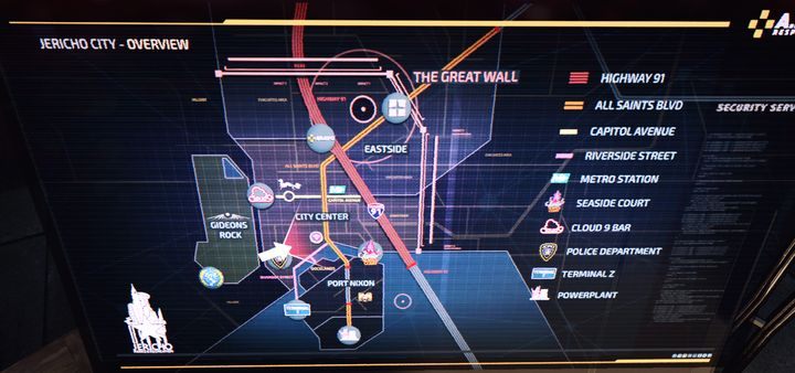 Mapa Jericho - The Surge 2: Jericho Seaside Court - solucja, opis przejścia - The Surge 2 - poradnik do gry