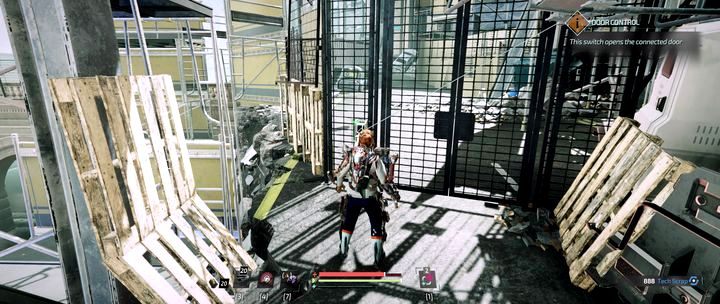 Za mostem trzymaj się lewej strony: musisz przejść przez budynek i przedostać się w pobliże rzeki, by ją przekroczyć - The Surge 2: Jericho Seaside Court - solucja, opis przejścia - The Surge 2 - poradnik do gry