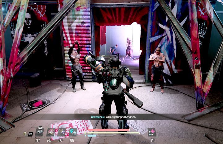 Eli - dowodzący sekty - The Surge 2: Jericho Seaside Court - solucja, opis przejścia - The Surge 2 - poradnik do gry