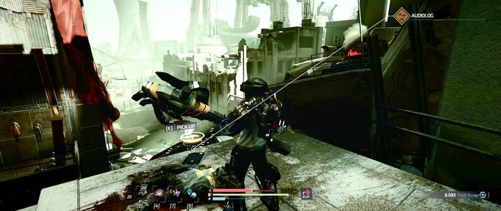 Pierwsze nagranie w Port Nixon - The Surge 2: Port Nixon, Diler narkotyków - solucja, opis przejścia - The Surge 2 - poradnik do gry