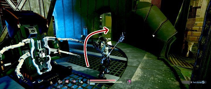 Stąd kieruj się bocznym przejściem do kanałów - The Surge 2: Port Nixon, Diler narkotyków - solucja, opis przejścia - The Surge 2 - poradnik do gry