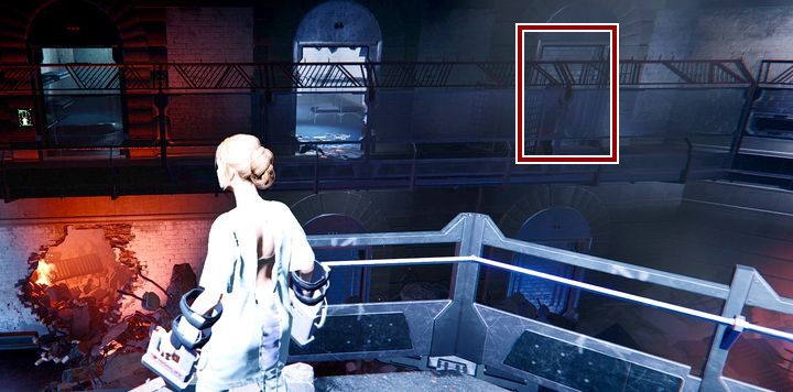 W pierwszej misji fabularnej w The Surge 2: Ucieczka z więzienia, podczas ucieczki z więzienia, w głównej części więzienia gdzie znajdują się cele, znajdziesz Benjamina Burke, uwięzionego za kratami - The Surge 2: Za kratami - solucja, opis przejścia - The Surge 2 - poradnik do gry