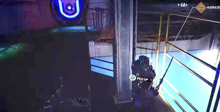 Audiolog Eli jest zły znajdziesz za drzwiami pomieszczenia z Bratem Kwizmanem z zadania pobocznego - The Surge 2: Elektrownia Atomowa - nagrania, sekrety - The Surge 2 - poradnik do gry