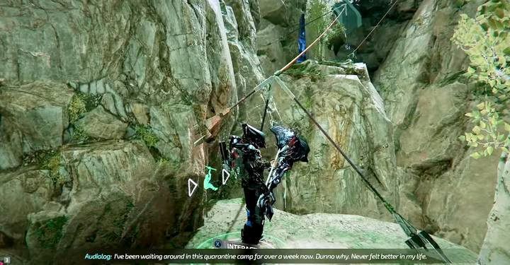 Po zebraniu pierwszego audiologa, skręć w lewo, pomiędzy skały i użyj haka podnoszącego - The Surge 2: Elektrownia Atomowa - nagrania, sekrety - The Surge 2 - poradnik do gry