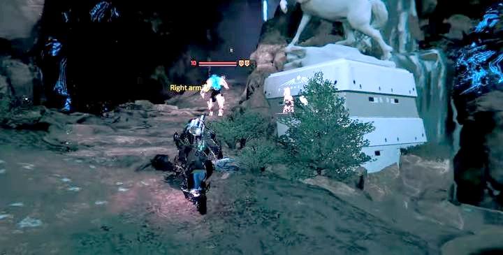 Aby zdobyć ostatni audiolog, musisz pokonać oponentów czających się wewnątrz skalnego korytarza - The Surge 2: Elektrownia Atomowa - nagrania, sekrety - The Surge 2 - poradnik do gry