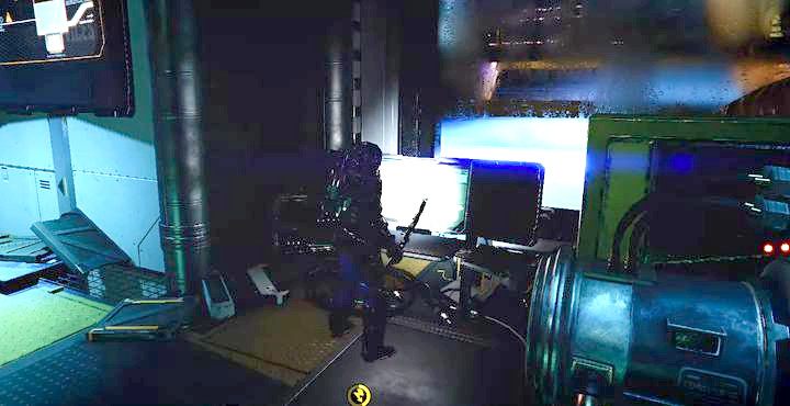 Wspinaj się na wyższe poziomy budynku, aż dotrzesz do ostatniego terminala - The Surge 2: Święta Iskra, Elektrownia Atomowa - solucja, opis przejścia - The Surge 2 - poradnik do gry