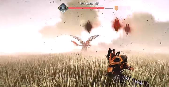 Po zabraniu bossowi pierwszego paska zdrowia, zaczną pojawiać się również przyzwane obiekty nanitowe - pozbądź się ich szybko używając drona - The Surge 2: Na ratunek, Szpital - solucja, opis przejścia - The Surge 2 - poradnik do gry