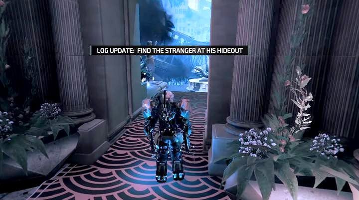 Jeśli wykonałeś misje poboczne dla Nieznajomego, przy opuszczaniu baru Cloud9, będziesz mógł otrzymać od niego aktualizację w sprawie kolejnego zadania, skontaktuje się z tobą przez komunikator - The Surge 2: Świadek, część 2 - solucja, opis przejścia - The Surge 2 - poradnik do gry