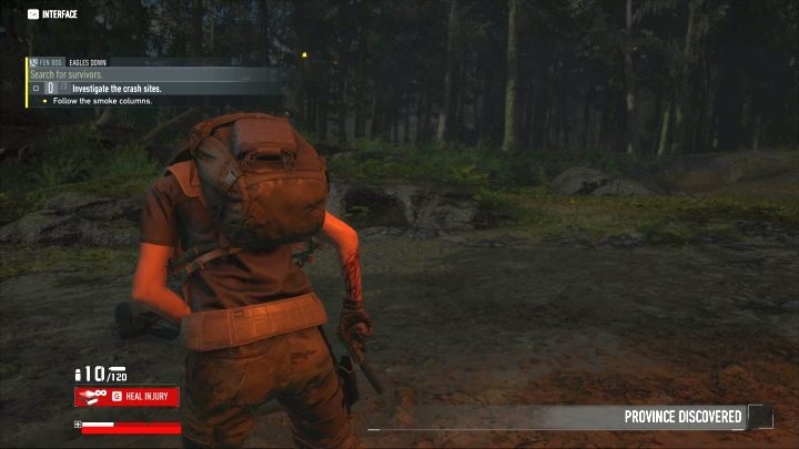 Ranną postać leczymy już na początku rozgrywki. - Rany, kontuzje i zmęczenie | Tom Clancys Ghost Recon Breakpoint - Tom Clancys Ghost Recon Breakpoint - poradnik do gry