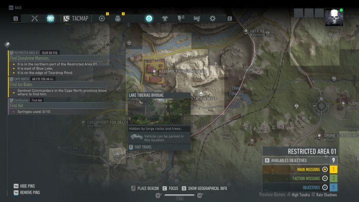 By korzystać z szybkiej podróży, musisz odblokować miejsca do biwakowania. - Jak korzystać z szybkiej podróży w Breakpoint? - Tom Clancys Ghost Recon Breakpoint - poradnik do gry