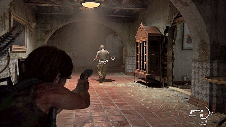 Podczas walk z żywymi przeciwnikami zwracaj uwagę na ich wyposażenie - The Last of Us 2: Ludzie - taktyka, jak pokonac - The Last of Us 2 - poradnik do gry