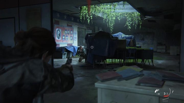 Odnów zapasy, ulecz się jeśli jest taka potrzeba i idź za Diną - The Last of Us 2: Szkoła podstawowa w Eastbrook - solucja, opis przejścia - The Last of Us 2 - poradnik do gry