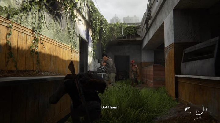 Kontynuując drogę natkniesz się na nową grupkę wrogów - The Last of Us 2: Szkoła podstawowa w Eastbrook - solucja, opis przejścia - The Last of Us 2 - poradnik do gry