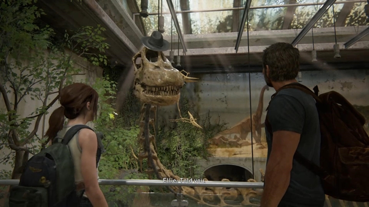 To dość liniowa lokacja, w której twoim zadaniem jest podchodzić do kolejnych obiektów i wchodzić z nimi w interakcję - The Last of Us 2: Prezent urodzinowy (retrospekcja) - solucja, opis przejścia - The Last of Us 2 - poradnik do gry