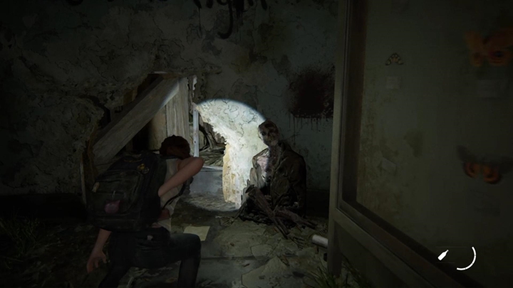 Po wszystkim możecie wyjść z muzeum - przejdź przez drzwi i wyskocz do wody - The Last of Us 2: Prezent urodzinowy (retrospekcja) - solucja, opis przejścia - The Last of Us 2 - poradnik do gry