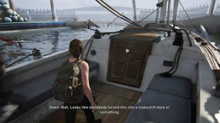 Po rozmowie z przywódcą wilków, rozpoczniesz retrospekcje - The Last of Us 2: Baza / Akwarium - solucja, opis przejścia - The Last of Us 2 - poradnik do gry