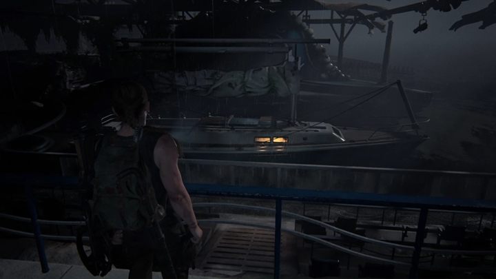 Biegnij przez Akwarium, które powinieneś dobrze kojarzyć z wcześniejszych etapów - The Last of Us 2: Wybrzeże - solucja, opis przejścia - The Last of Us 2 - poradnik do gry