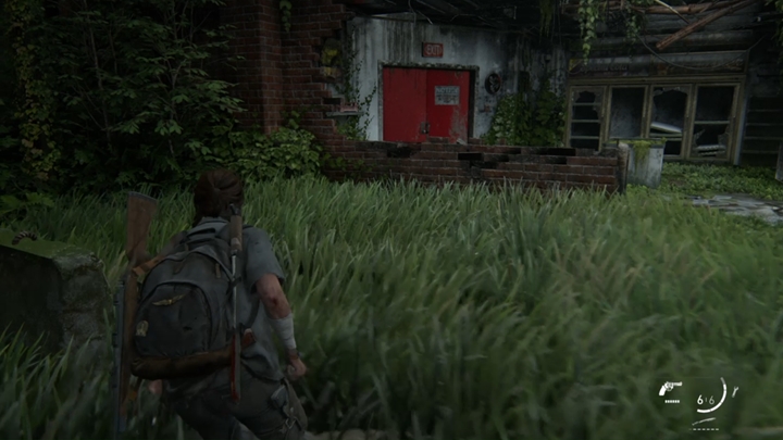 Wrogów możesz unikać, choć dużo bezpieczniej jest ich eliminować po cichu i tak - np - The Last of Us 2: Hillcrest - solucja, opis przejścia - The Last of Us 2 - poradnik do gry