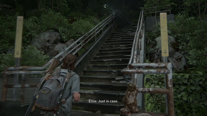 Na zewnątrz znajdziesz dwójkę biegaczy, którą musisz zabić - The Last of Us 2: Hillcrest - solucja, opis przejścia - The Last of Us 2 - poradnik do gry