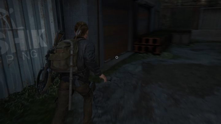 Po walce biegnij do drzwi garażowych i unieś je, by przedostać się dalej - The Last of Us 2: Droga na skróty - solucja, opis przejścia - The Last of Us 2 - poradnik do gry