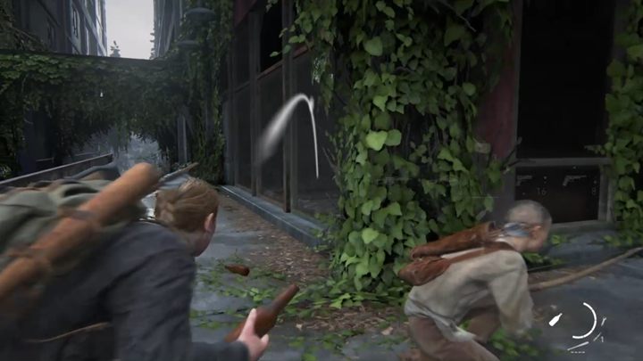 Kontynuuj drogę naprzód, aż dojdziesz do kolejnego balkonu - The Last of Us 2: Droga na skróty - solucja, opis przejścia - The Last of Us 2 - poradnik do gry