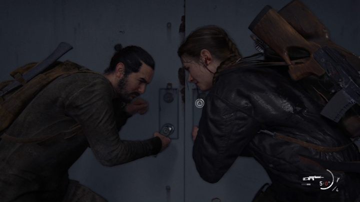 W końcu dotrzecie do budynku w którym jest snajper - The Last of Us 2: Przystań - solucja, opis przejścia - The Last of Us 2 - poradnik do gry