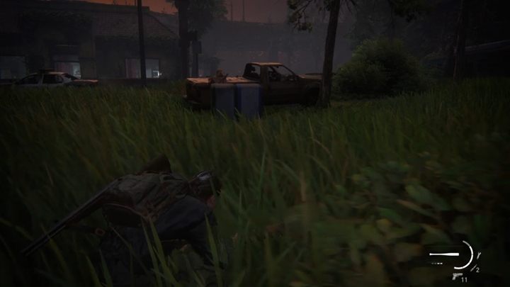 Wejdź z Levem po drabinie i brnij dalej - The Last of Us 2: Ucieczka z Wyspy - solucja, opis przejścia - The Last of Us 2 - poradnik do gry