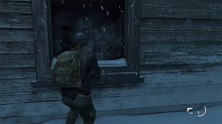 Po przeczołganiu się odszukaj okiennicę, przez którą można dostać się do wnętrza pobliskiego budynku - The Last of Us 2: Punkt widokowy / The Overlook sekrety, znajdźki - The Last of Us 2 - poradnik do gry