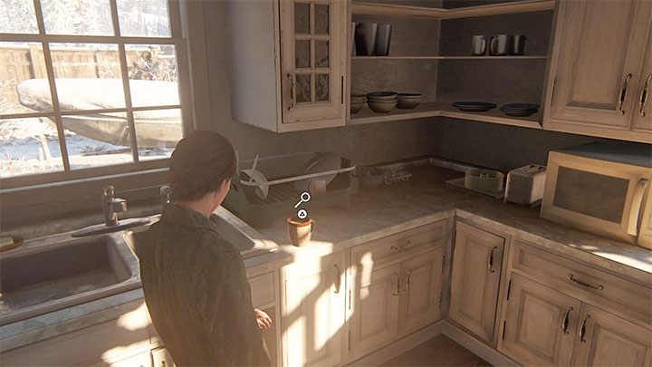 Na parterze domu Joela zajrzyj do kuchni - The Last of Us 2: Przygotowania / Packing Up sekrety, znajdźki - The Last of Us 2 - poradnik do gry