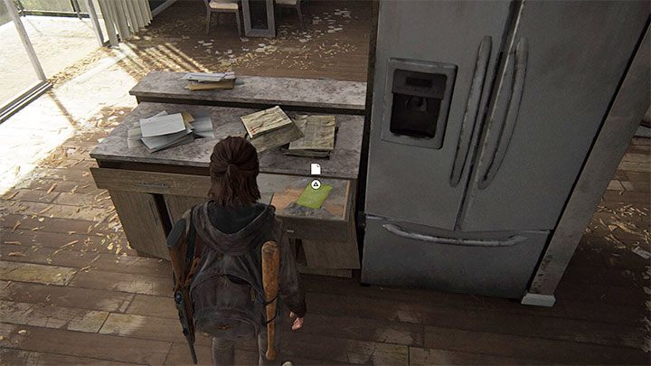 Żółta kartka jest w jednej z szuflad w kuchni - The Last of Us 2: Capitol Hill sekrety, znajdźki - The Last of Us 2 - poradnik do gry